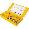 Prolube 43978 Grease Fitting Assortment, Metric Thread, 101 Piece