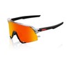 100% S3 Sport Performance Cycling Sunglasses (Polished Translucent Grey &