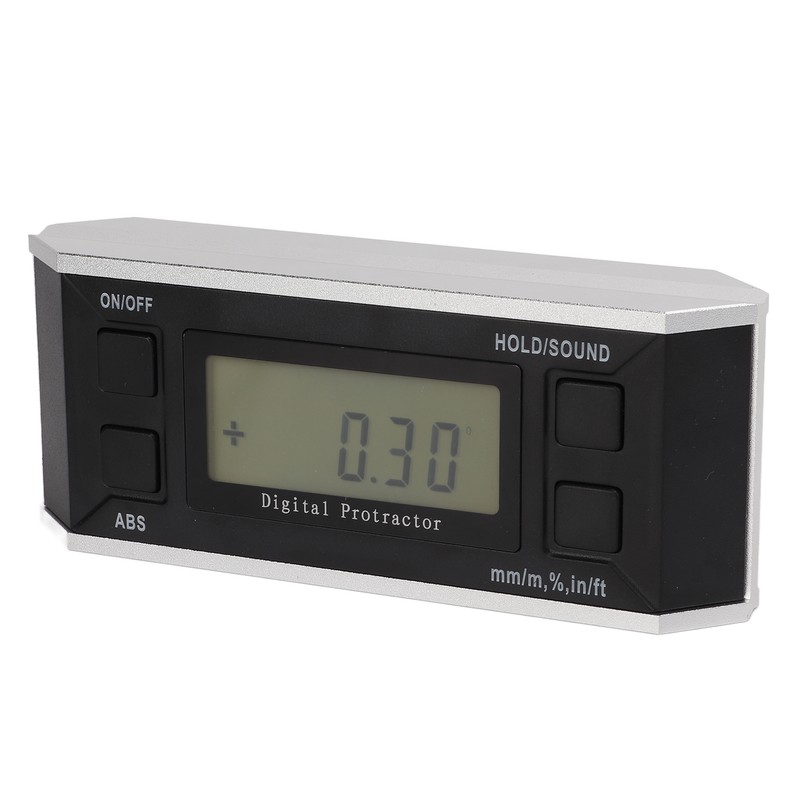 4x90° Digital Protractor LCD Electronic Inclinometer Angle Level Finder Level