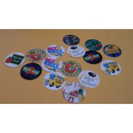 Unbranded Pre Cut One Inch Bottle Cap Images Back to School Free Shipping - photo, 15 images