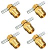 3/8'' NPT Brass Water Drain Valve T-Shaped Drain Valve for