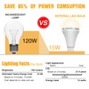 Neporal Emergency Rechargeable Light Bulbs Stay Light Up When Home