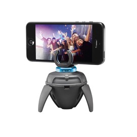 CULLMANN - 50220 - SMARTpano 360 - Electronic Panorama Head with IR Remote Control for Camera/Smartphone - Black