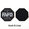 Funny Hook and Loop Patch - Octagon FAFO Reflective Patches,