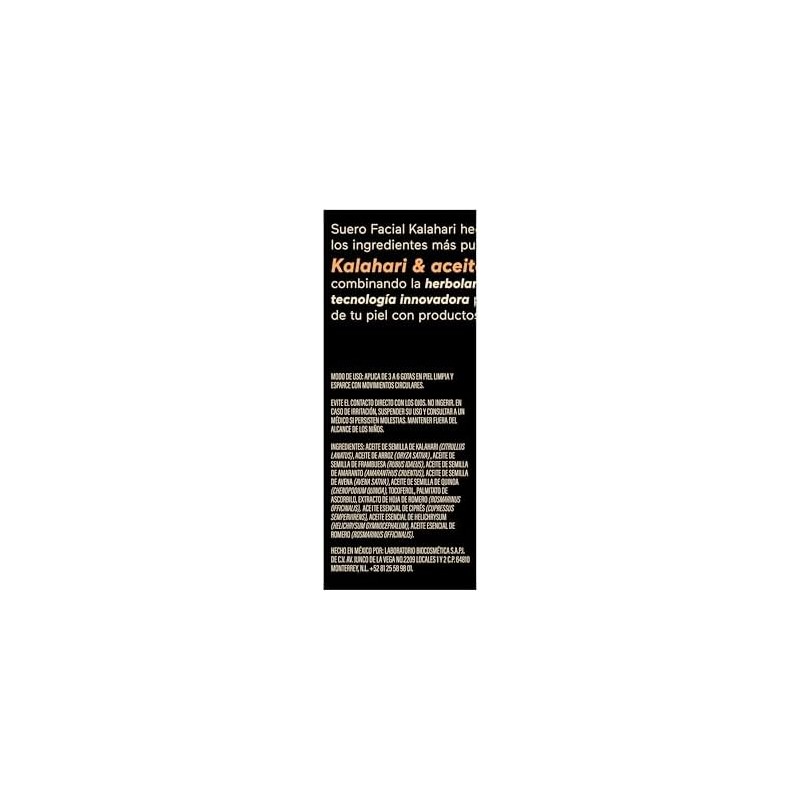 AHAL Serum Facial Aceite de Kalahari con Vitamina E 33