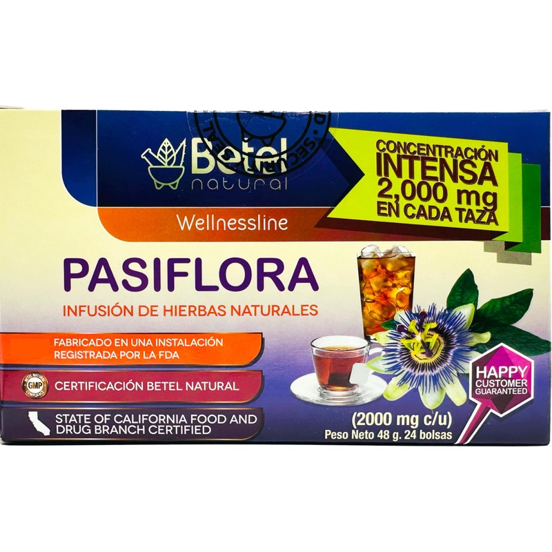 Betel Natural Premium Pasiflora (Passion Flower) Tea Relax The Day