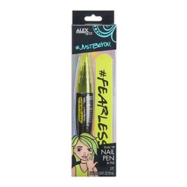 ALEX Just Be You Dual Tip Nail Pen and File from Little Folks - Fearless