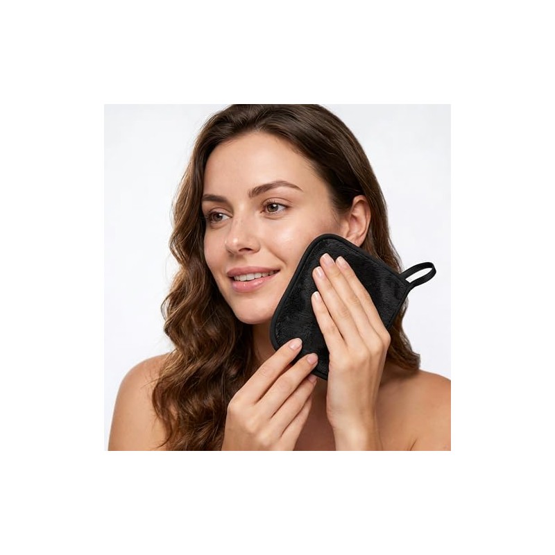 Triko 12 Pads Desmaquillantes Reutilizables de Microfibra con Bolsa de