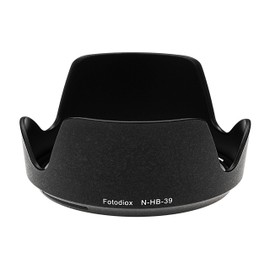 Fotodiox Lens Hood Replacement for HB-39 Compatible with AF-S 16-85mm f/3.5-5.6G IF-ED VR and AF-S 18-300mm f/3.5-6.3G IF-ED VR Lens