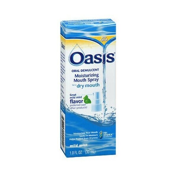 Oasis Moisturizing Mouth Spray Mild Mint 1 oz  by Oasis