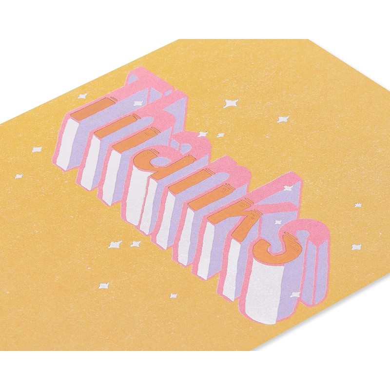 American Greetings Thank You Card (Much Appreciation)