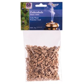 Cedar Wood 25 g Incense Scented Woods, Herbs, Flowers for Smoking on Sieve and Charcoal, Natural Pure Incense for Relaxation, Cleaning