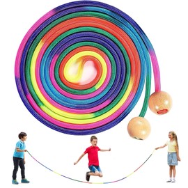 Long Skipping Rope, Skipping Rope Sports, 5 m Skipping Rope for Multiplayer, Group Rope for Children and Adults, Rope Skipping (C)