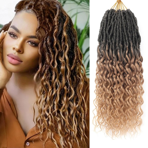 New Goddess Locs Crochet Hair for Black Women - 8