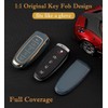 Key Fob Cover for Ford with Keychain Explorer Edge Expedition