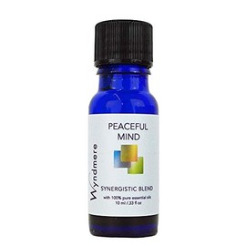 Peaceful Mind Essential Oil Blend - Calming & Emotionally Balancing with 100% Pure Therapeutic Quality for Aromatherapy - Wyndmere Naturals - 10ml
