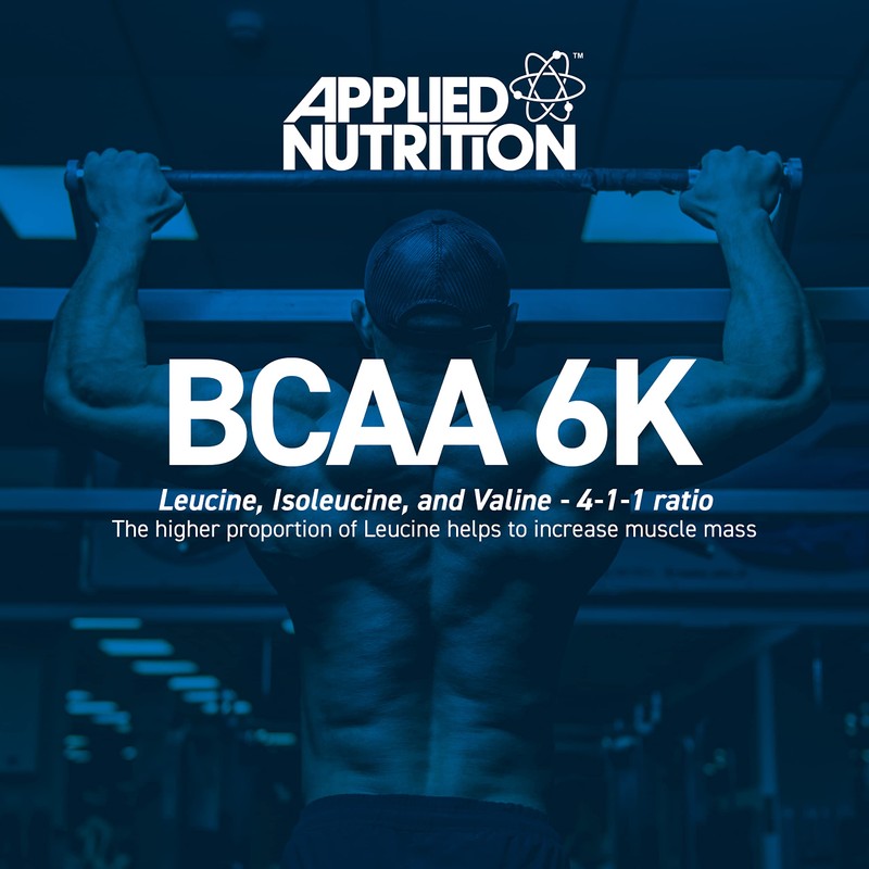 Applied Nutrition BCAA 6K (4:1:1) – 6000mg Branched Chain Amino