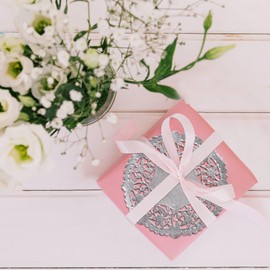 The Baker Celebrations Combo Pack 4 inch Round Round Doilies – White Paper Lace and Metallic Silver Gold Foil (Pack of 100)