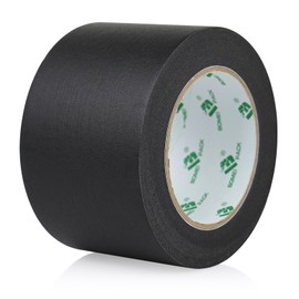 BOMEI PACK Black 75 mm x 50 m Painter's Masking Tape for Masking for Painting Work