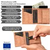 Simaru Cork Wallet for Men and Women, Wallet with RFID