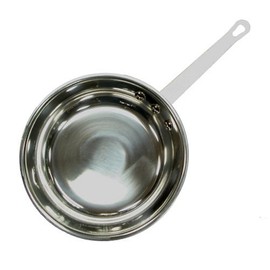 Winware 7 Inch Aluminum Fry Pan in Mirror Finish