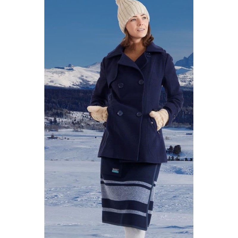 NorSari ‘The Wearable Blanket’, The Ivy League Stripe, Navy &