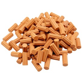 Cayway Mini Bricks Tiny Bricks, Miniature Brick for Landscaping, Mini Wall for Mini Garden Accessories (180 PCS Roman Column, Red)