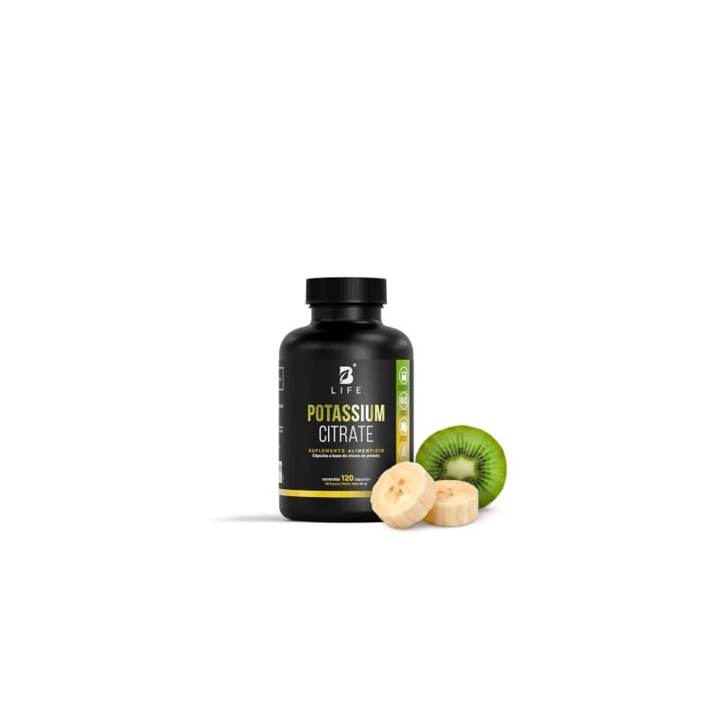 Life Citrato Potasio 120 Cápsulas 800mg