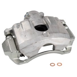 TRQ Front Right Brake Caliper w/Bracket Passenger Side Compatible with 2008-2011 Ford Focus