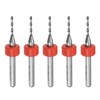 QUARKZMAN PCB Drill Bit 1.25mm Tungsten Carbide Rotary Tool Jewelry