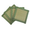 Ooshimaya Grass Tatami Mat, 4-Piece Set (Approx. 6.3 x 6.3