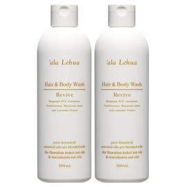 Flavor Life `ala Lehua Hair & Body Wash Revive, 10.1 fl oz (300 ml) x 2 Bottles Set