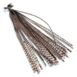 Boothe's Barred Matrix Fly Fiber (Olive Gold)