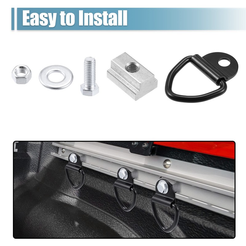 X AUTOHAUX 4 Sets T Slot Nuts Fits Screws with