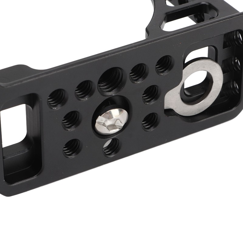 Aluminum Alloy Camera Cage with Wooden Handle Protective Frame with