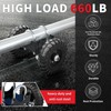 USCaster Rolling Gate Wheel 8inch,for Driveway Chain Link Fence Metal
