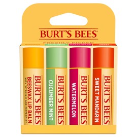 Burt's Bees Kit Freshly Picked Lip Balm 4 unidades