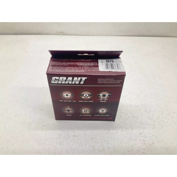 Grant 619348 EZ-GO Steering Wheel Adapter Installation Kit 3670 New