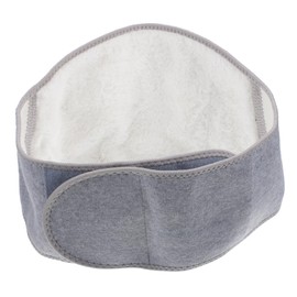 COLLBATH Elderly Back Brace Warming Abdominal Belt Neoprene Faux Cashmere Support for Cold Workers
