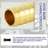 ChillWaves Brass Hose Barb Fittings, Tee 3 way Union Intersection/Splitter