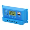 Solar Charge Controller PWM LCD Display Parameter Adjustable 2 USB