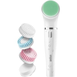 Braun FaceSpa Replacement Brushes 80mv for Braun Facial Cleansing Equipment (Pack of 4)