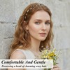 2PCS Wavy Headband Acetate Non-slip Thin Headbands with Teeth