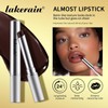 Long Lasting Dark Honey Lipstick, 2 Counts/set Moisturizing Lipstick, Glossy