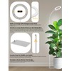 GLOWRIUM Grow Lights for Indoor Plants,Plant Light with 3/9/12/16H Grow