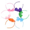 Hohopeti 6pcs Bow Headbands for Handmade Hair Accessories for Birthdays