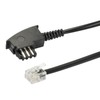 ecabo 10097 10m Telephone Cable for Imported Phone - Euro