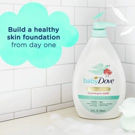Baby Dove Fragrance Free Moisture Hypoallergenic Baby Wash 34 Fl Oz Gentle Care