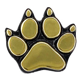 Michael Healy Dog Paw Doorbell Ringer - Brass