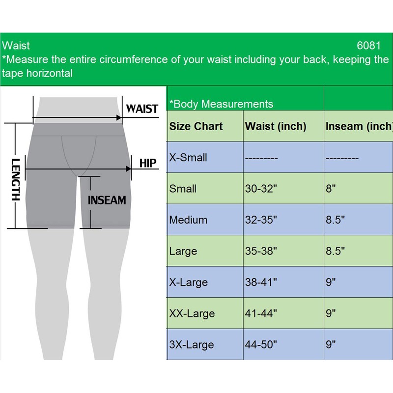 NELEUS Men's Compression Shorts 3 Pack Dry Fit Running Shorts,6081,Black/Blue/White,3XL